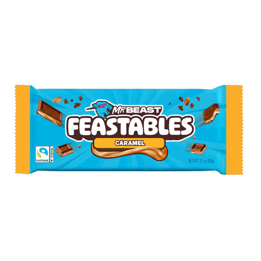 CARAMEL - MR BEAST FEASTABLES (10x60g)