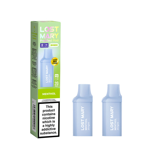 MENTHOL - LOST MARY BM600 PODS