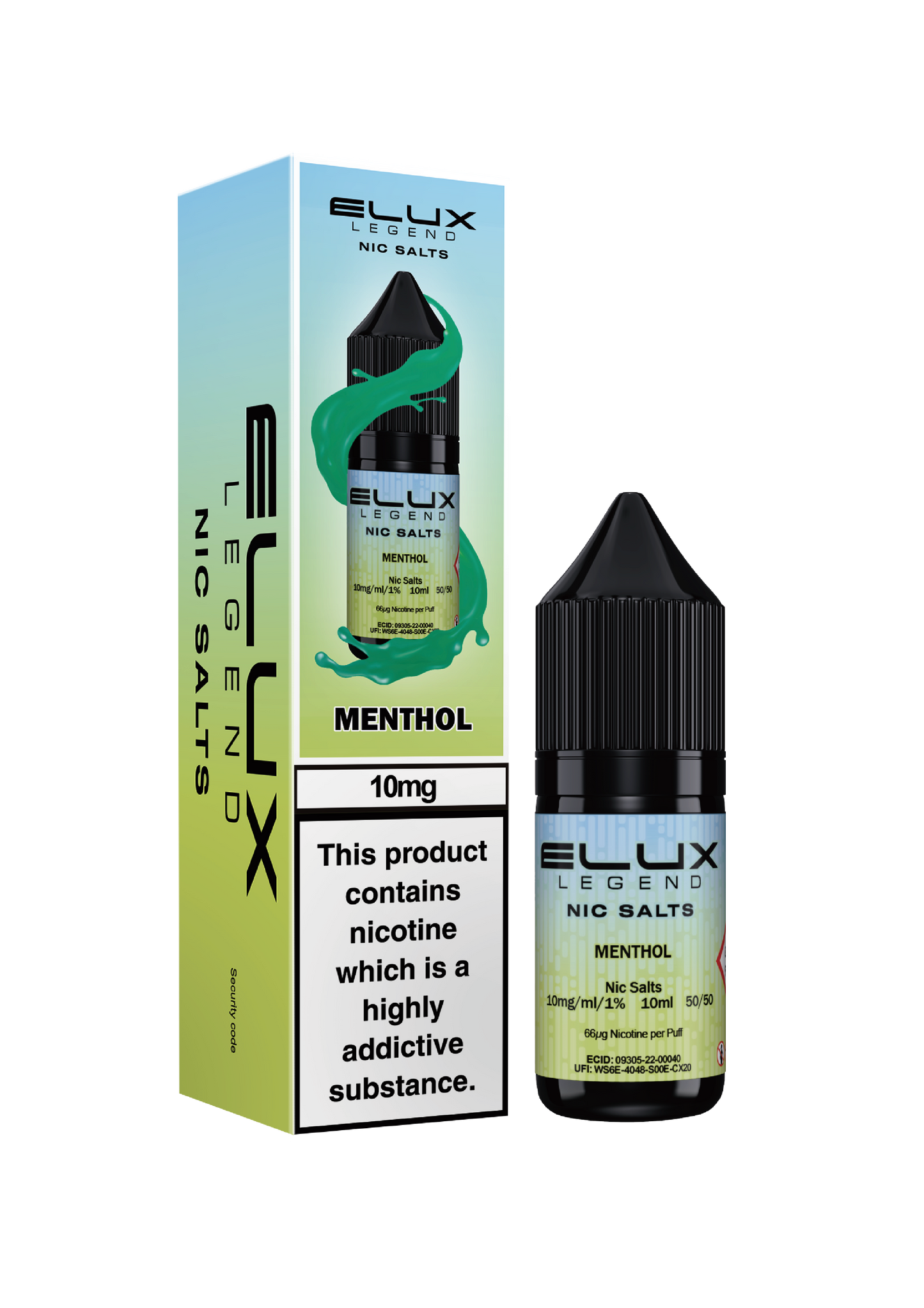Menthol - ELUX NIC SALT 10 MG