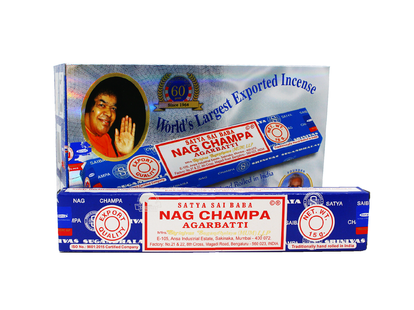 SATYA NAGCHAMPA INCENSE STICK (12 X 15G)