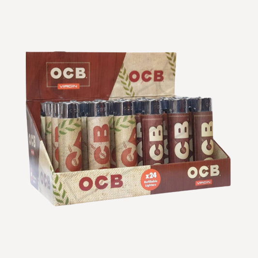 OCB VIRGIN LIGHTERS (24 PACK)