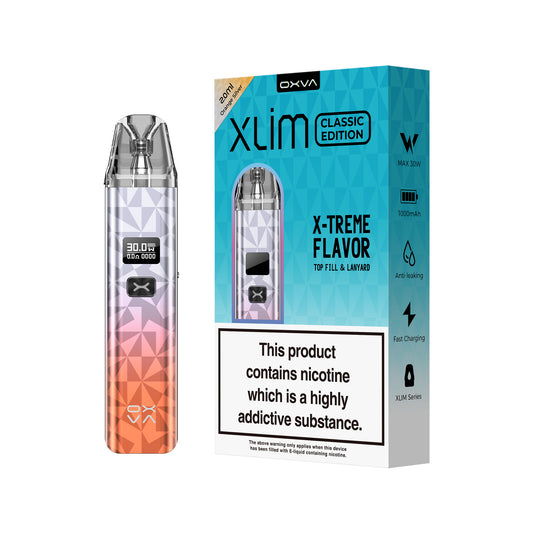 Orange Silver - Oxva Xlim Classic Edition