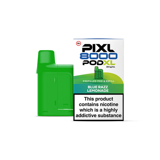 BLUE RAZZ LEMONADE - PIXL 8000 POD