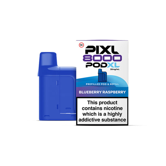 BLUEBERRY RASPBERRY - PIXL 8000 POD