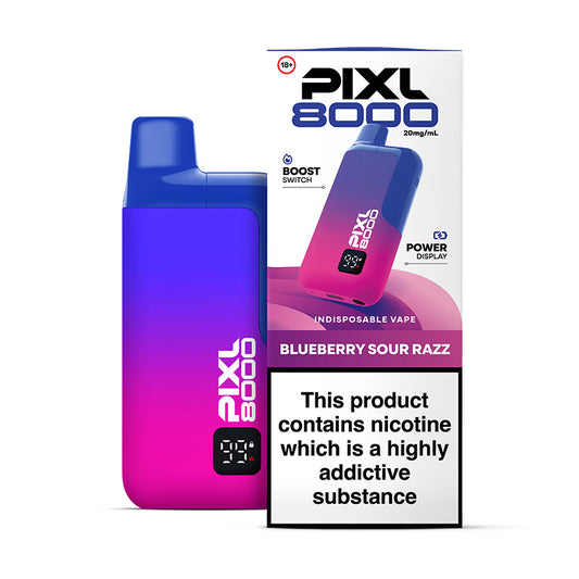 BLUEBERRY SOUR RAZZ - PIXL 8000 KIT
