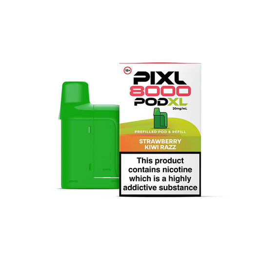 STRAWBERRY KIWI RAZZ - PIXL 8000 POD