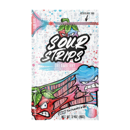 SOUR STRIPS DREAMBERRY (12PKx96G)