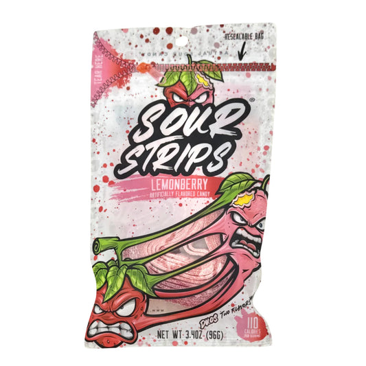 SOUR STRIPS LEMONBERRY (12PKx96G)