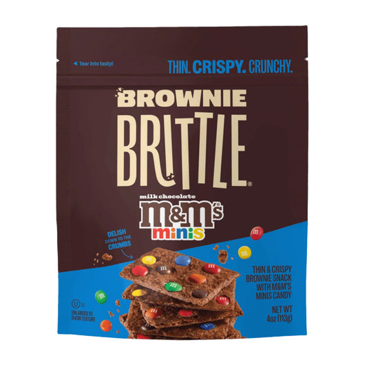 M&M BROWNIE BRITTLE BAG (63.7g x 8) NO VAT