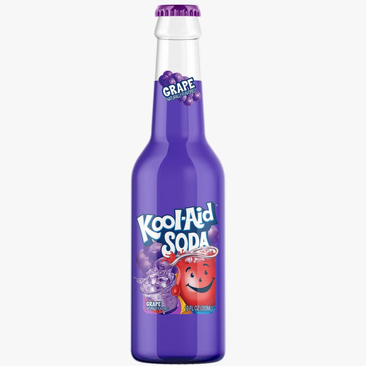 KOOL AID GRAPE SODA (355ml x12)