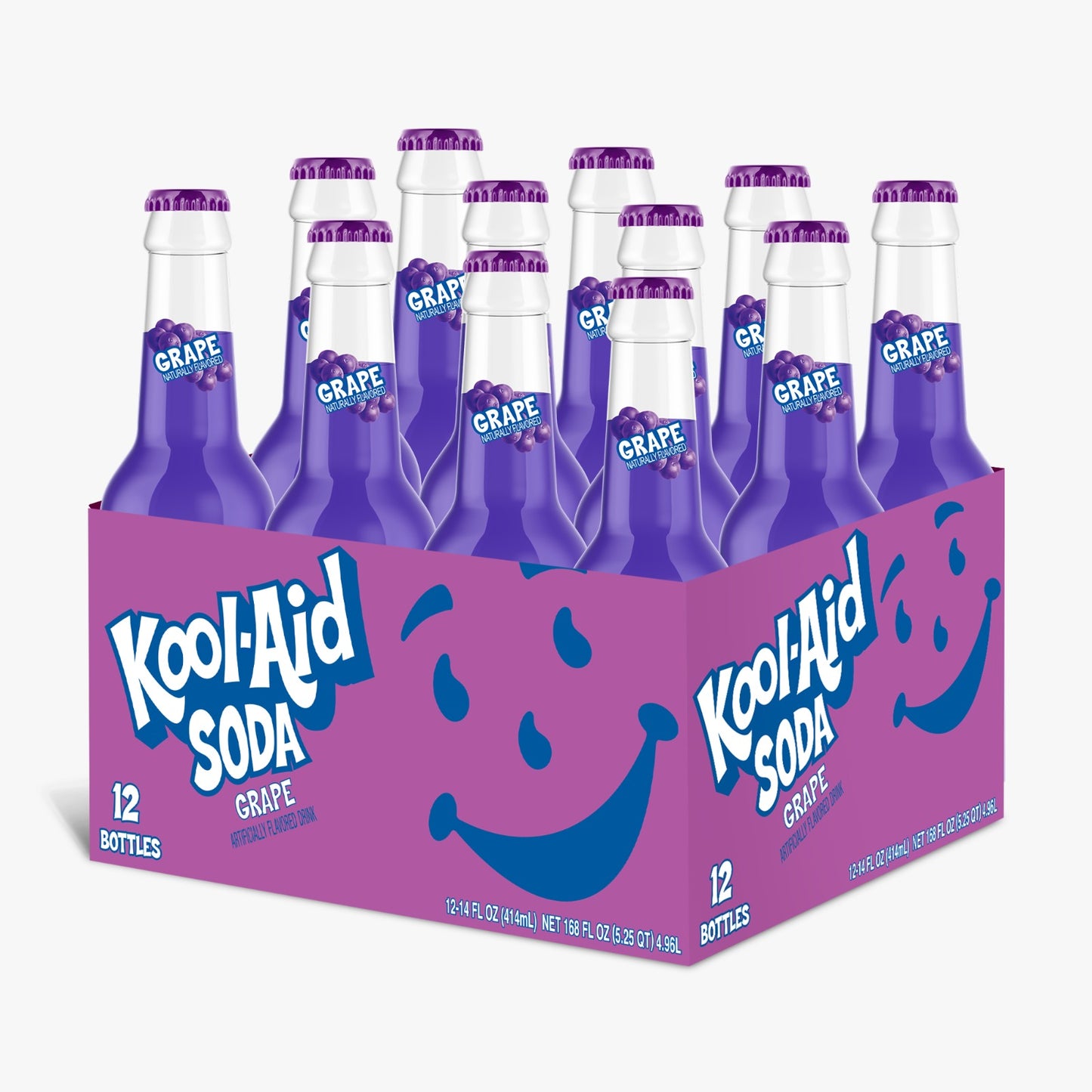 KOOL AID GRAPE SODA (355ml x12)
