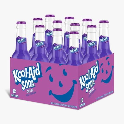 KOOL AID GRAPE SODA (355ml x12)