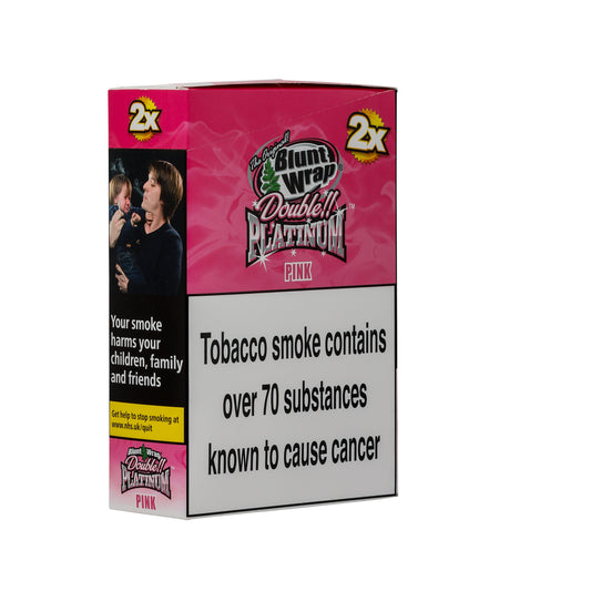 PLATINUM BLUNTS X2 - PINK (BUBBLEGUM) (X25)