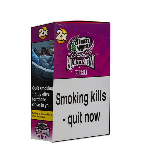 PLATINUM BLUNTS X2 - PURPLE (X25)