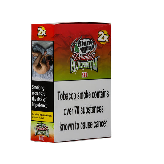 PLATINUM BLUNTS X2 - RED (STRAWBERRY KIWI) (X25)