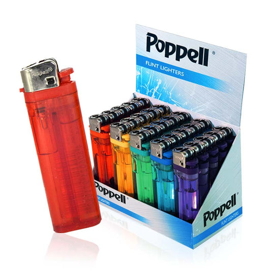 POPPELLS DISPOSABLE LIGHTERS 25PACK
