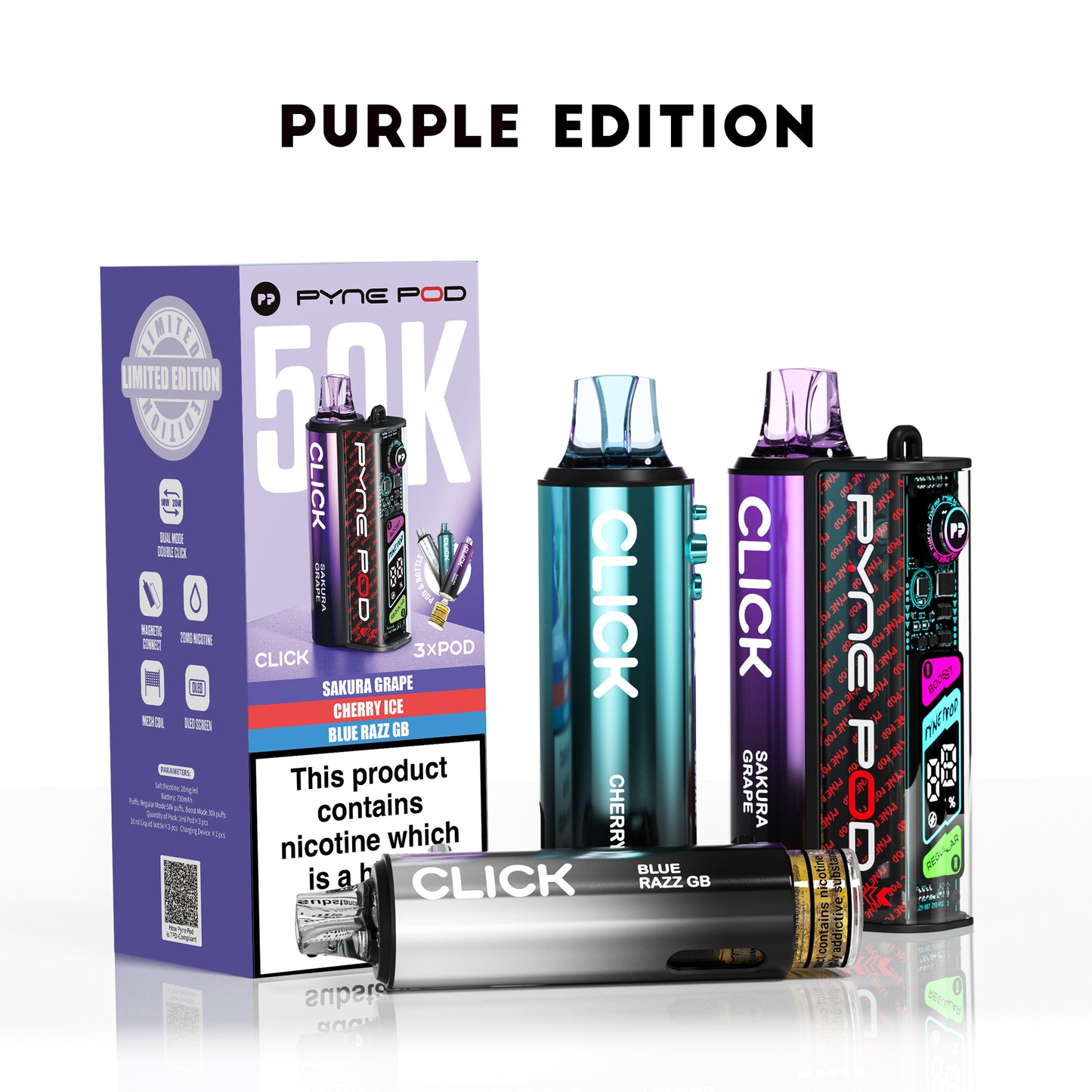 PURPLE EDITON - PYNE POD 50K