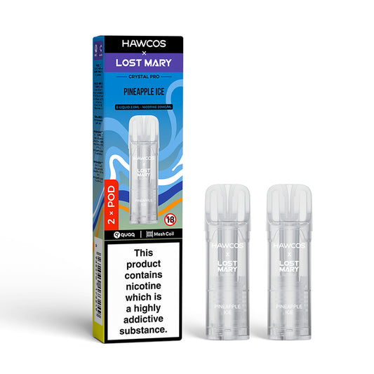 PINEAPPLE ICE - HAWCOS LOSTMARY 600 PODS