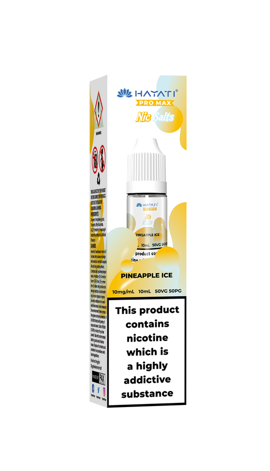PINEAPPLE ICE - HAYATI NIC SALTS 10 MG