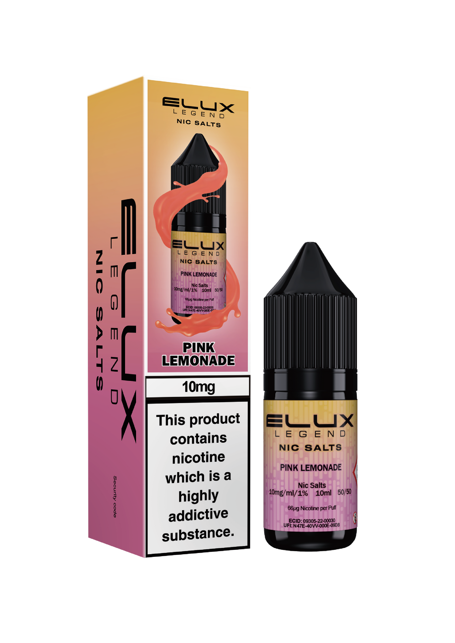 Pink Lemonade - ELUX NIC SALT 10 MG