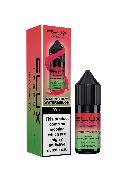 Raspberry Watermelon - ELUX NIC SALTS 20 MG