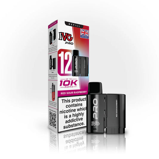 RED SOUR RASPBERRY - IVG PRO PODS