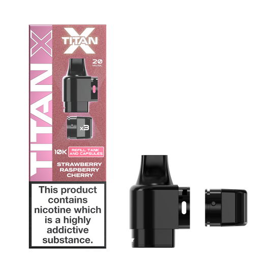 STRAWBERRY RASPBERRY CHERRY - TITAN X POD
