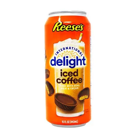 REESE'S ICED COFFEE - INTERNATIONAL DELIGHT (443ML X 12)