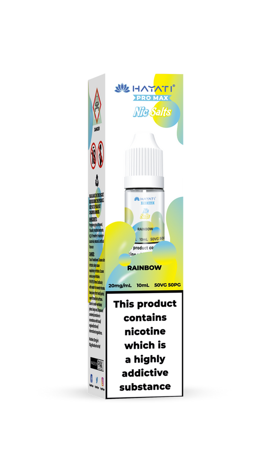 RAINBOW - HAYATI NIC SALTS 20 MG