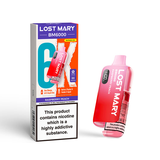 RASPBERRY PEACH - LOST MARY BM6000 KIT