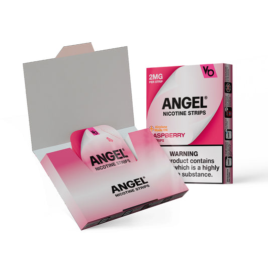 RASPBERRY 2MG - ANGEL NICOTINE STRIPS