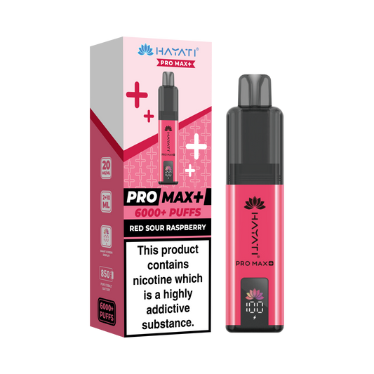 RED SOUR RASPBERRY - PRO MAX +