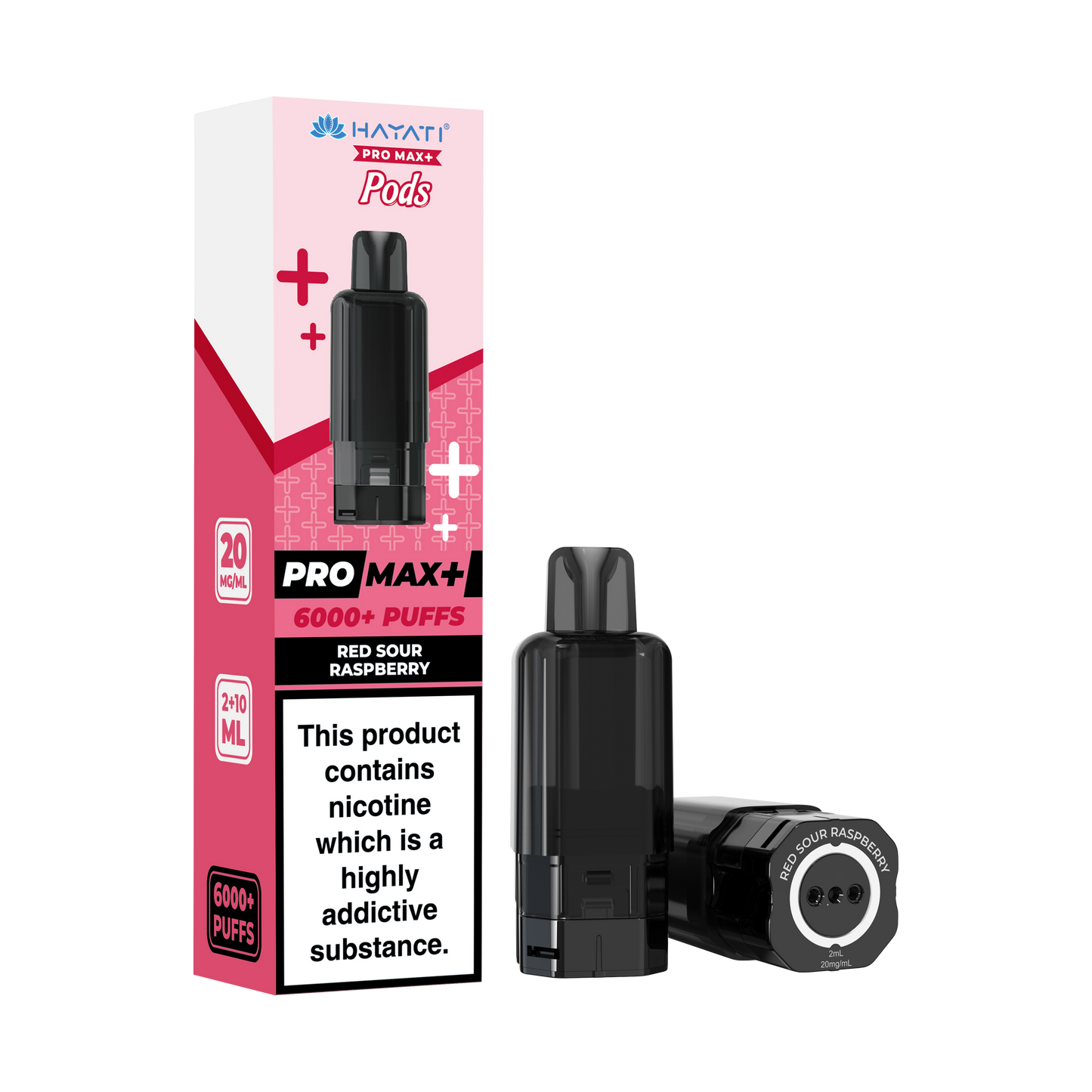 RED SOUR RASPBERRY - PRO MAX + PODS