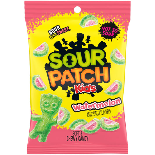 SOUR PATCH WATERMELON BAGS 12 X 3.08oz