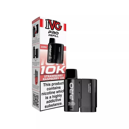 STRAWBERRY RASPBERRY ICE - IVG PRO PODS