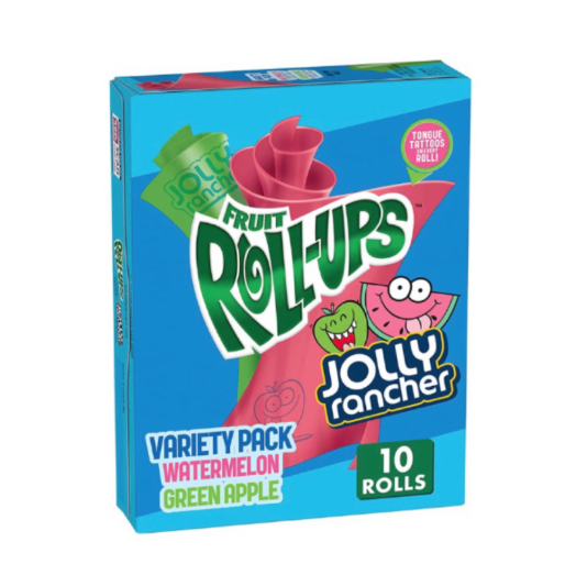 JOLLY RANCHER - FRUIT ROLL UPS (10PK)