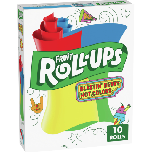 BERRY - FRUIT ROLL UPS (10PK)