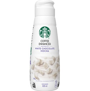 STARBUCK WHITE CHOCO MOCHA - COFFEE ENHANCER (6PK X 828ML)