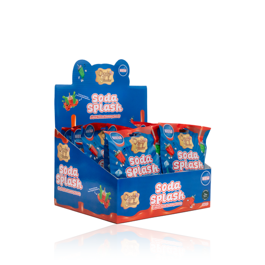 SODA SPLASH GUMMY - CANDY PARADISE (12 X 72g)
