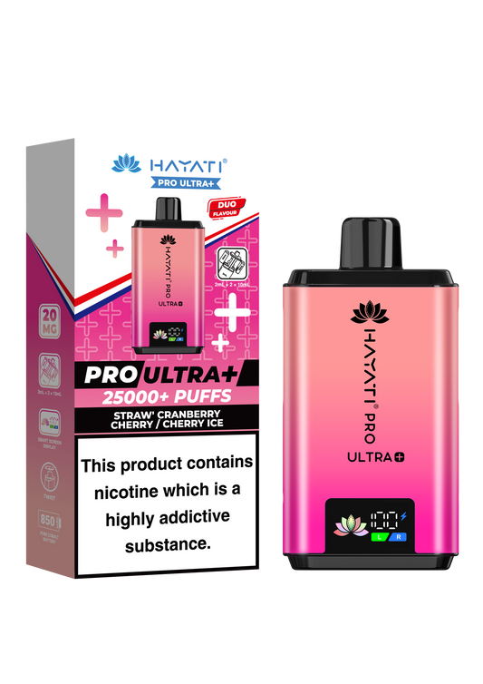 STRAW'CRANBERRY CHERRY/CHERRY ICE - HAYATI PRO ULTRA 25K