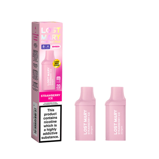 STRAWBERRY ICE - LOST MARY BM600 PODS