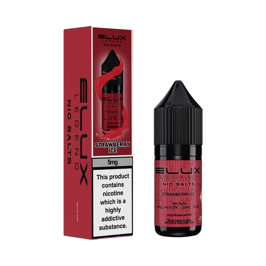 STRAWBERRY ICE - ELUX NIC SALTS 5MG