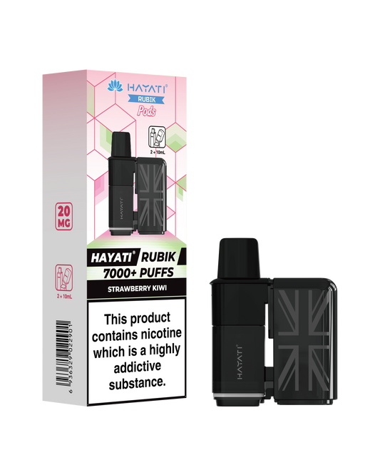 STRAWBERRY KIWI - HAYATI RUBIK POD