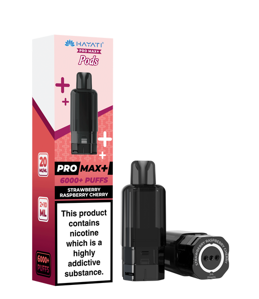 STRAWBERRY RASPBERRY CHERRY - PRO MAX + PODS