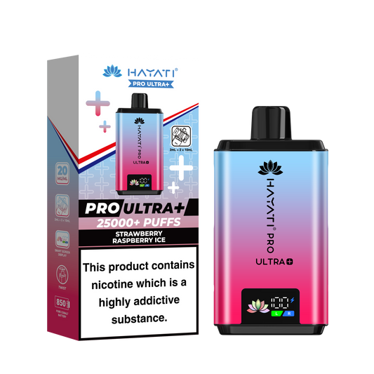 STRAWBERRY RASPBERRY ICE NEW - HAYATI PRO ULTRA 25K