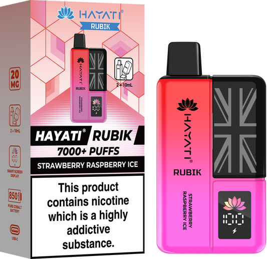 STRAWBERRY RASPBERRY ICE - HAYATI RUBIK