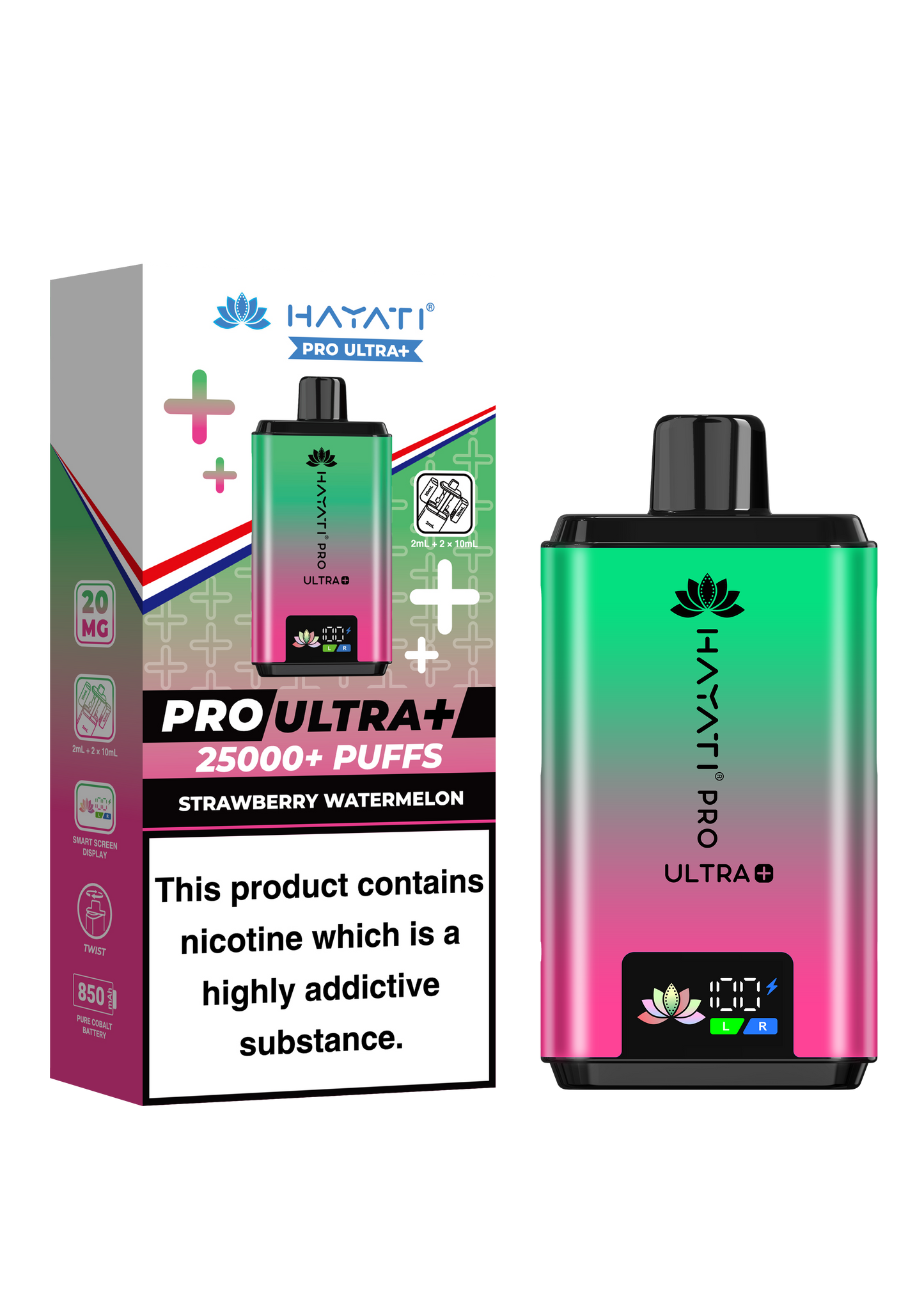 STRAWBERRY WATERMELON - HAYATI PRO ULTRA 25K