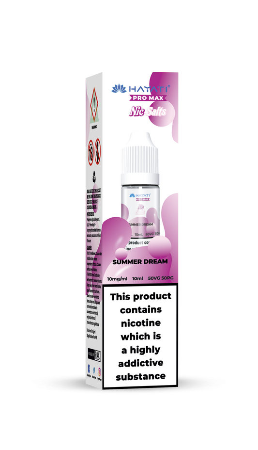 SUMMER DREAM - HAYATI NIC SALTS 10 MG