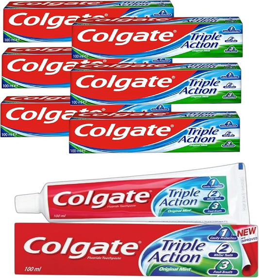 TRIPLE ACTION  (X12) - COLGATE TOOTHPASTE