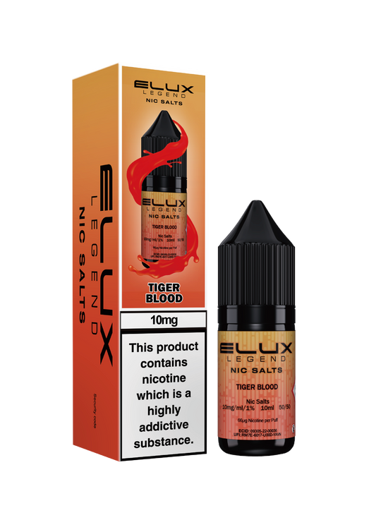 Tiger Blood - ELUX NIC SALT 10 MG